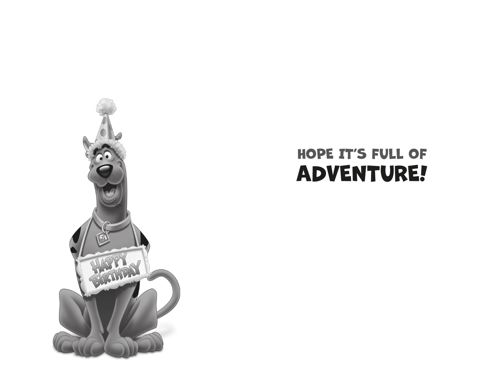 Scooby Doo Birthday Card Official Product