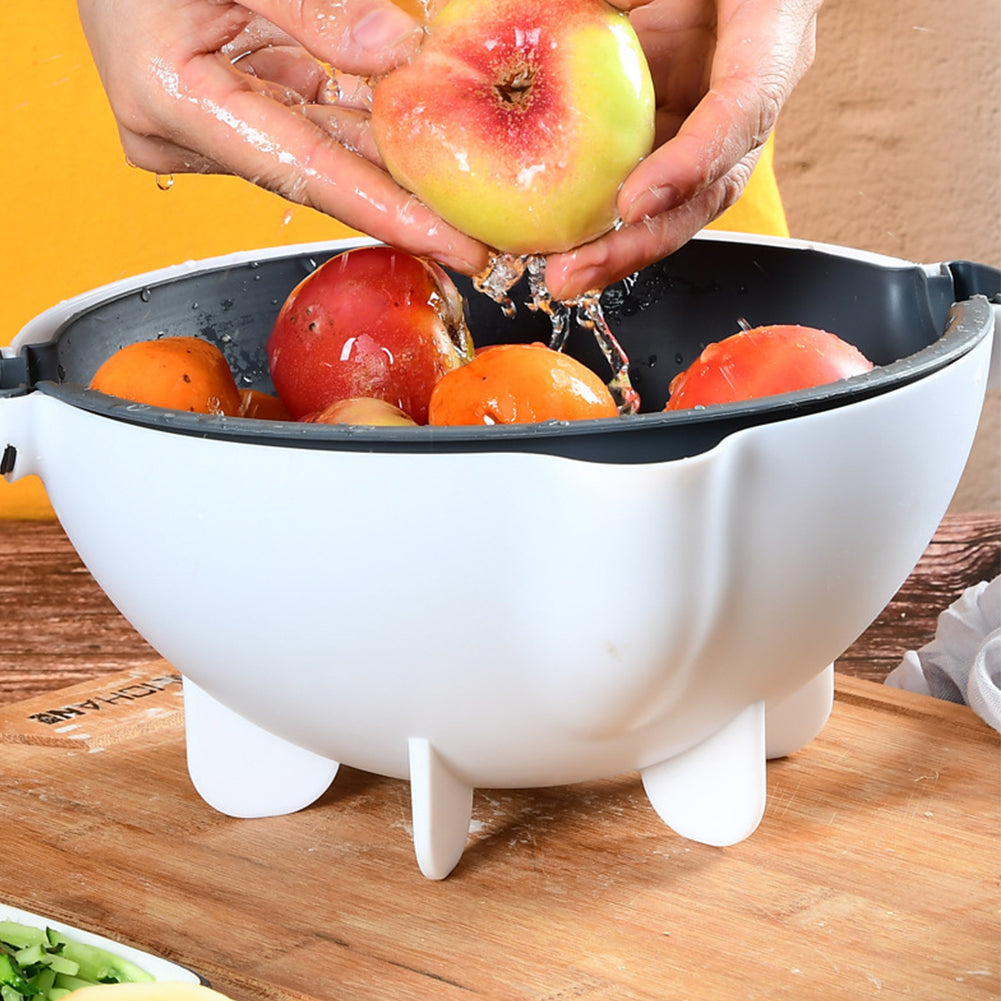 Multi-function Vegetable Grater Set With Drain Basket