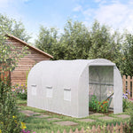 Garden Greenhouse Polytunnel 3.5lx2w M