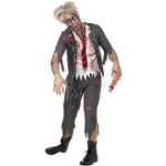 Zombie Schoolboy Adult Men's Costume | Large