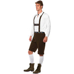 Bavarian Man Costume, Brown | Medium