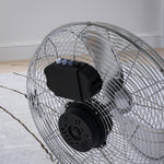 Metal Desk Fan, Electric Table Fan With 3 Speed Settings