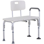 Height Adjustable Shower Chair With Suction Cup Feet