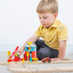 Railway Signal Box for Wooden Train Sets
