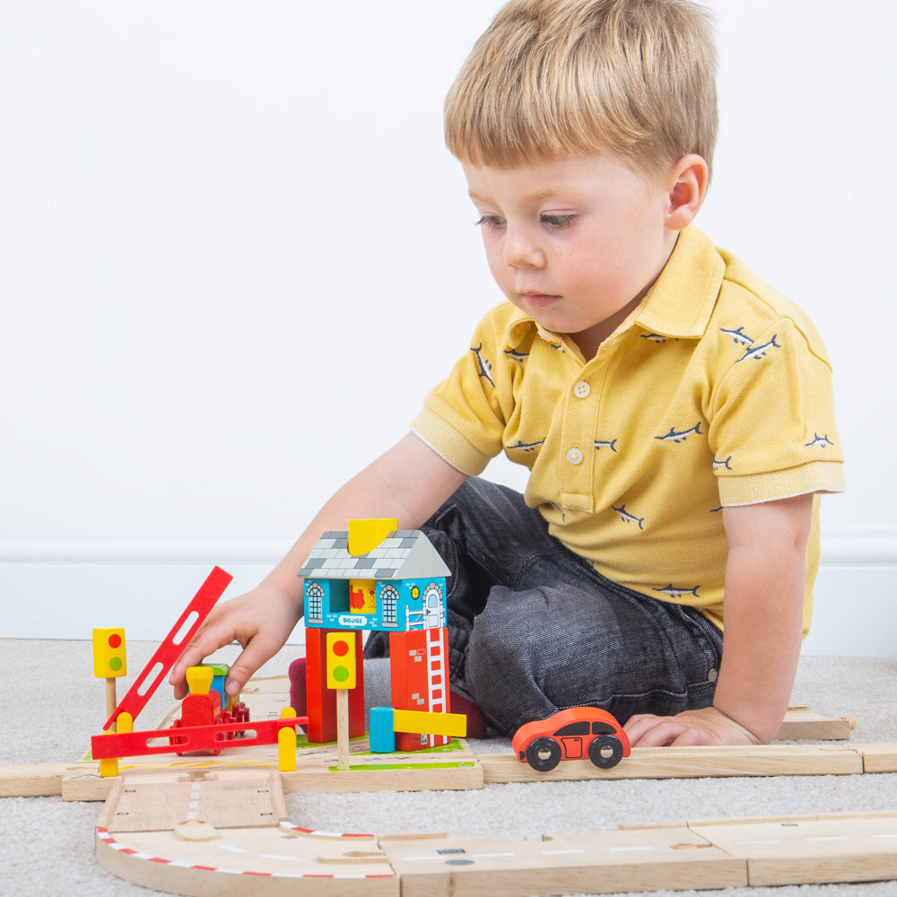 Railway Signal Box for Wooden Train Sets