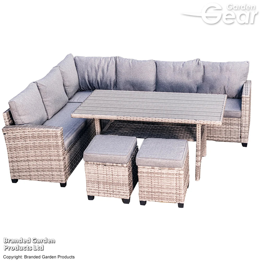 Garden_Gear St Lucia 7 Seater Rattan Sofa Dining Set