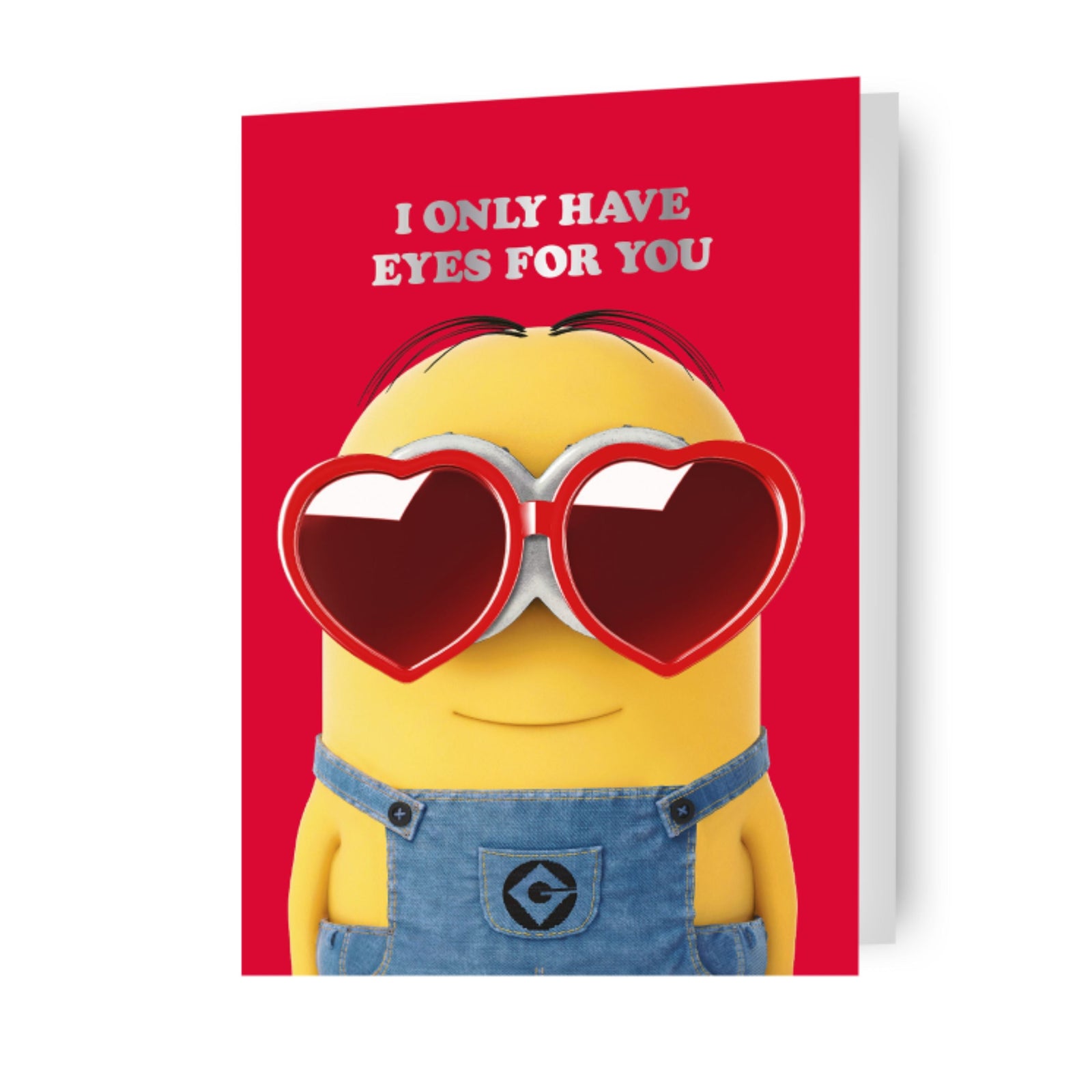 Despicable Me Minions 'i Only Have Eyes For You!' Valentine's Day Card Official Product