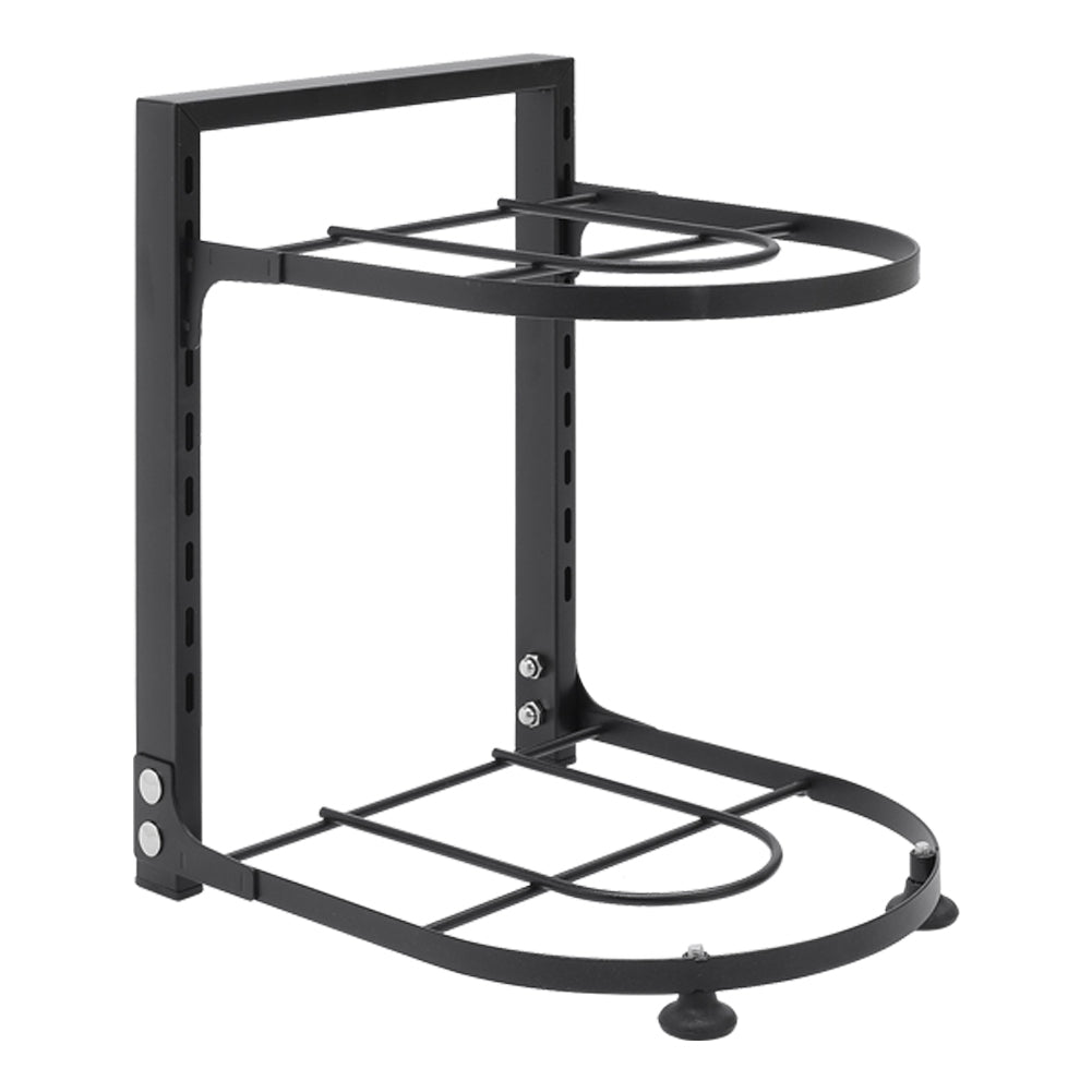 2-tier Adjustable Kitchen Organiser Rack For Pot Pan