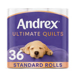 Toilet Rolls X36 Ultimate Quilts Fragrance-free 3 Ply Toilet Paper