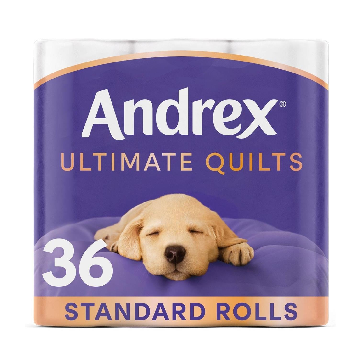 Toilet Rolls X36 Ultimate Quilts Fragrance-free 3 Ply Toilet Paper