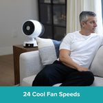 Dual Breeze All Season Hot + Cold Fan & Heater