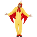 Chicken Costume, With Hooded All In One | Large