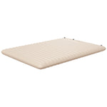 Double Air Bed With Foot Pump Inflatable Mattress | White