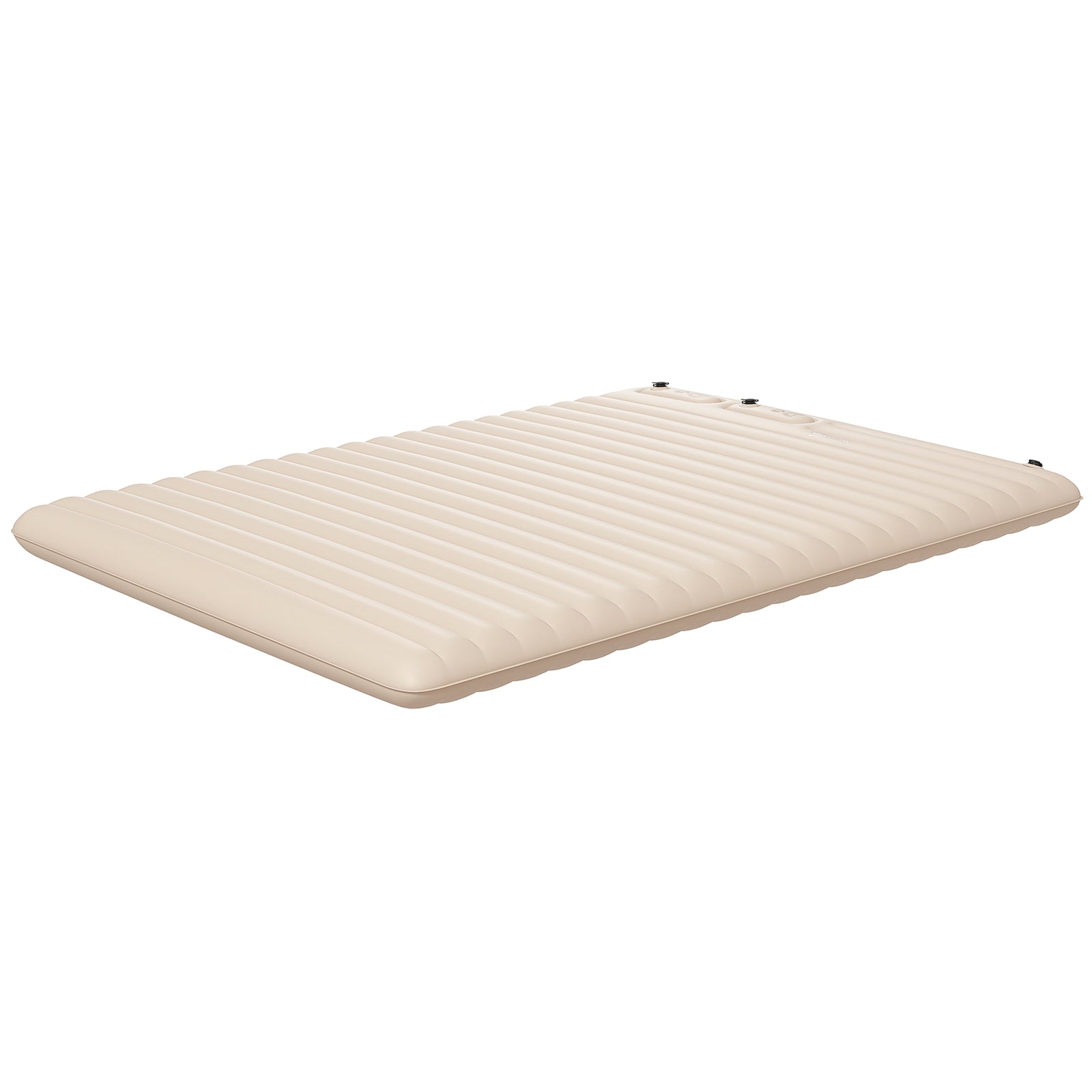 Double Air Bed With Foot Pump Inflatable Mattress | White