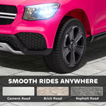 Mercedes-benz Glc Licensed Kids Ride On Car With Remote | Pink