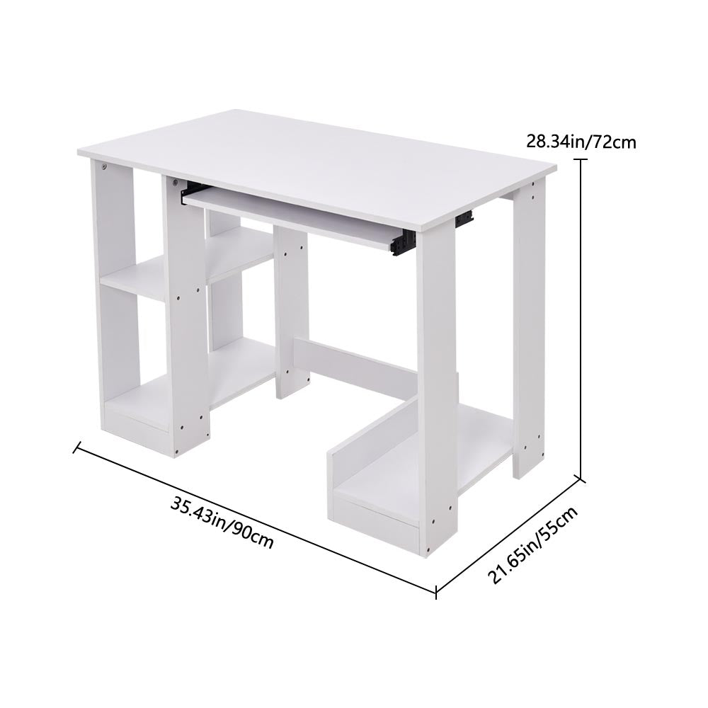 Multipurpose Computer Desk With Monitor Stand For Home Office