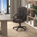 Modern Executive Office Chair Adjustable | Brown