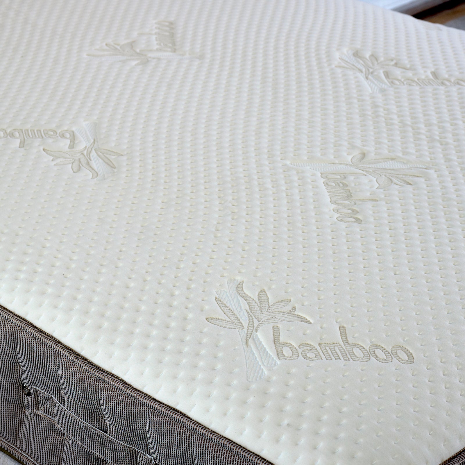 Bamboo Vitality 2000 Pocket Sprung Memory Foam Mattress | Single | Brown