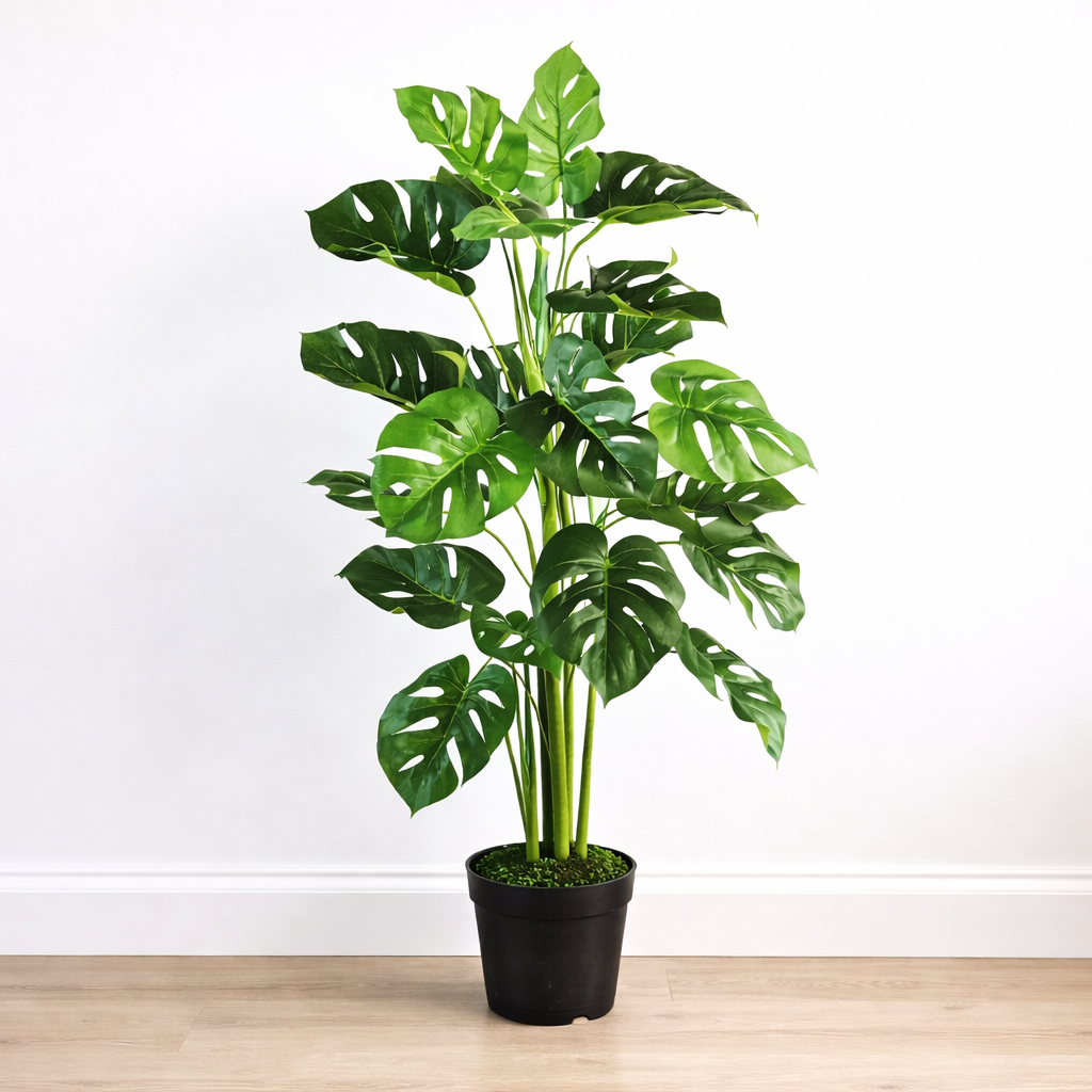 100cm  Realistic Artificial Monstera Cheese Plant
