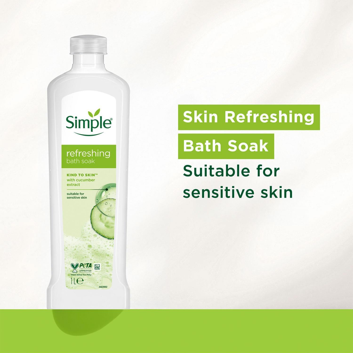 Bath Soak Bundle 1l Nourishing Sensitive Refreshing Multipack | Set of 6