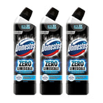 Zero Limescale Ocean Antibacterial Toilet Gel, 750ml, 3pk