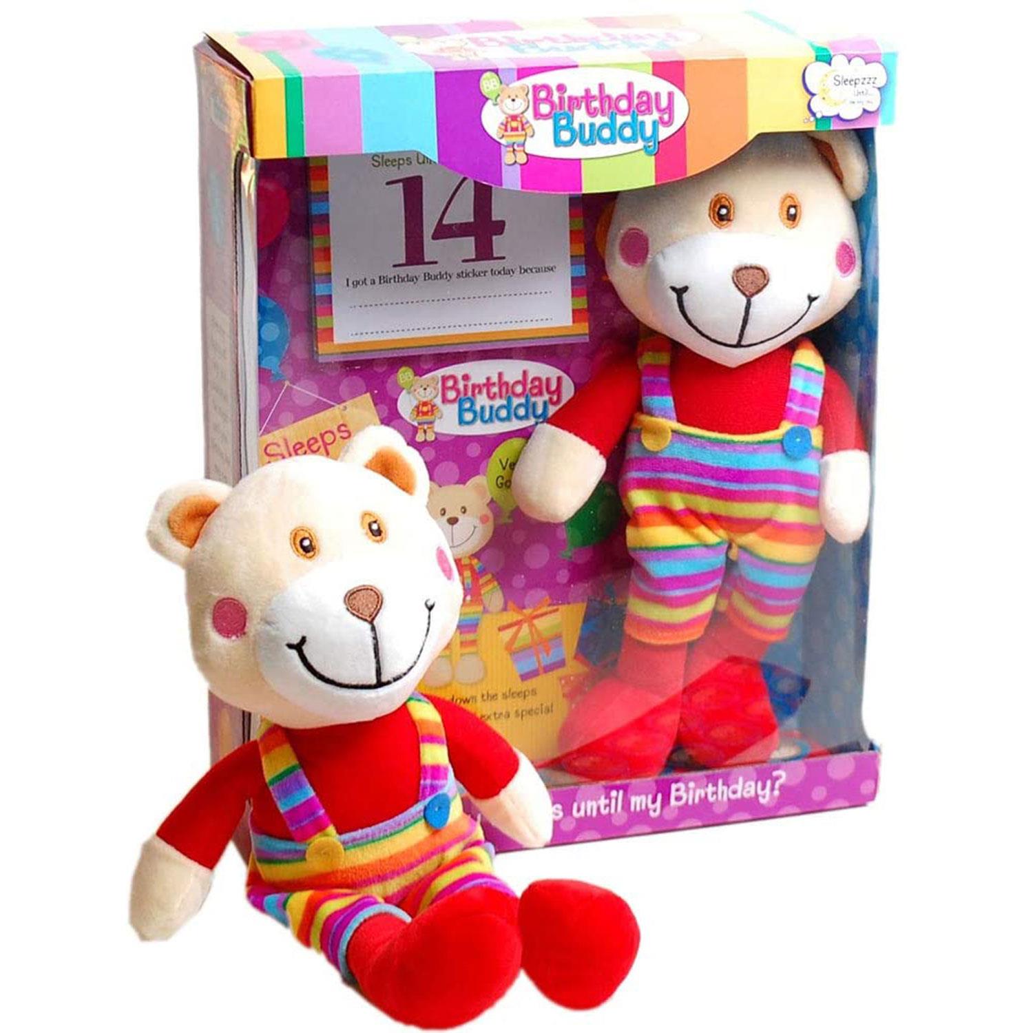 Boy Count Down Birthday Bear Toy
