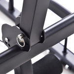 Power Tower Dip Station With Sit-up Bench And Tension Ropes | Black