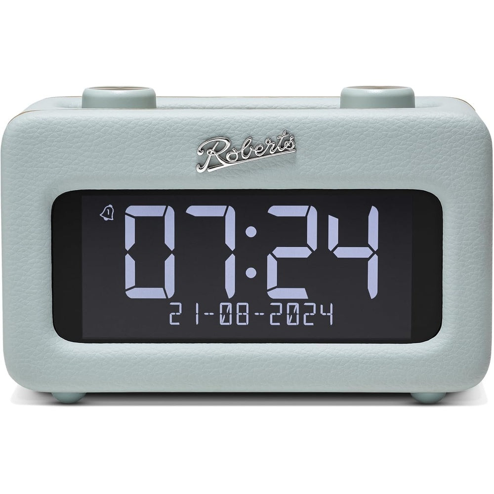 Revival Rest Digital Fm/dab Bluetooth Bedside Clock Radio | Turquoise