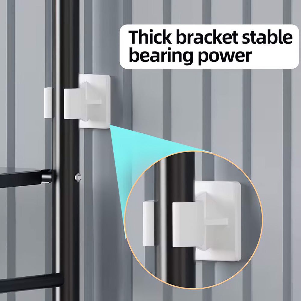 3 Tiers Metal Bathroom Organizer Over Toilet Rack Storage Shelves | Black