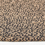 Handmade Woven Braided Rug | 120cm | Linen