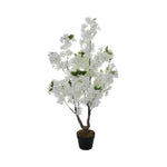Artificial Cherry Blossom Tree In Pot Faux Flowering Tree For Home And Event Decor