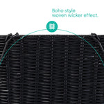 Stair Storage Basket - Black