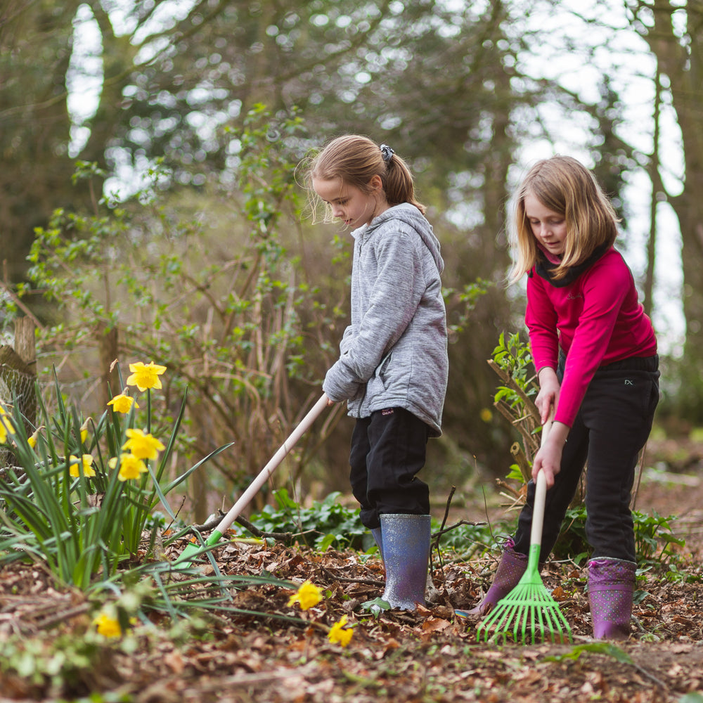 Children's Long Handled Gardening Tool Bundle