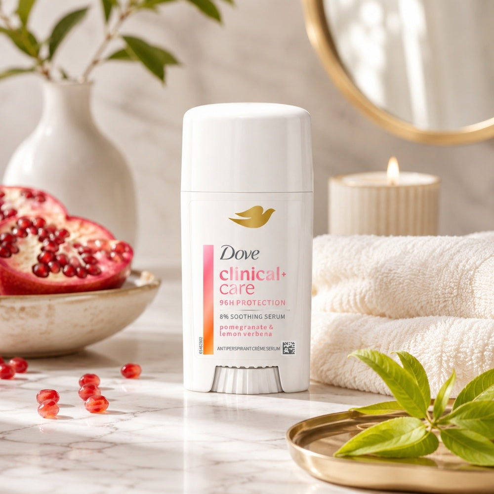 Clinical + Care Anti-perspirant Cream, Pomegranate & Lemon Verbena, 60ml | Set-of-6