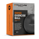 Structure Fitness Anti Burst Yoga Exercise Gym Ball With Hand Pump