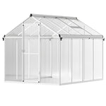 Aluminium Greenhouse With Door And Window