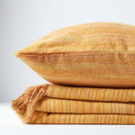 Bed Sofa Throw Cotton Chenille Tie Dye | 150cm x 200cm | Rust