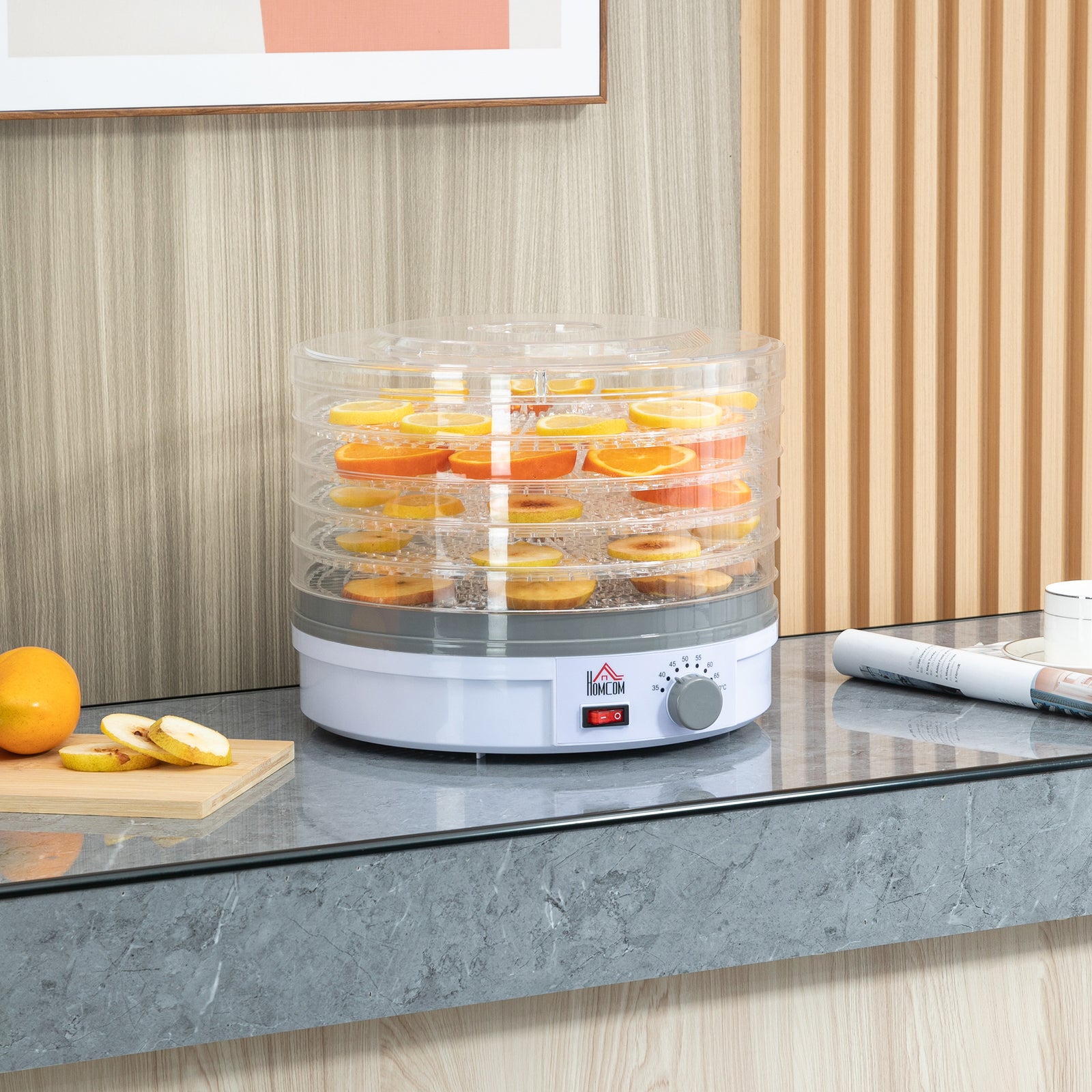 5 Tier Food Dehydrator For Drying Fruit Meat Vegetable
