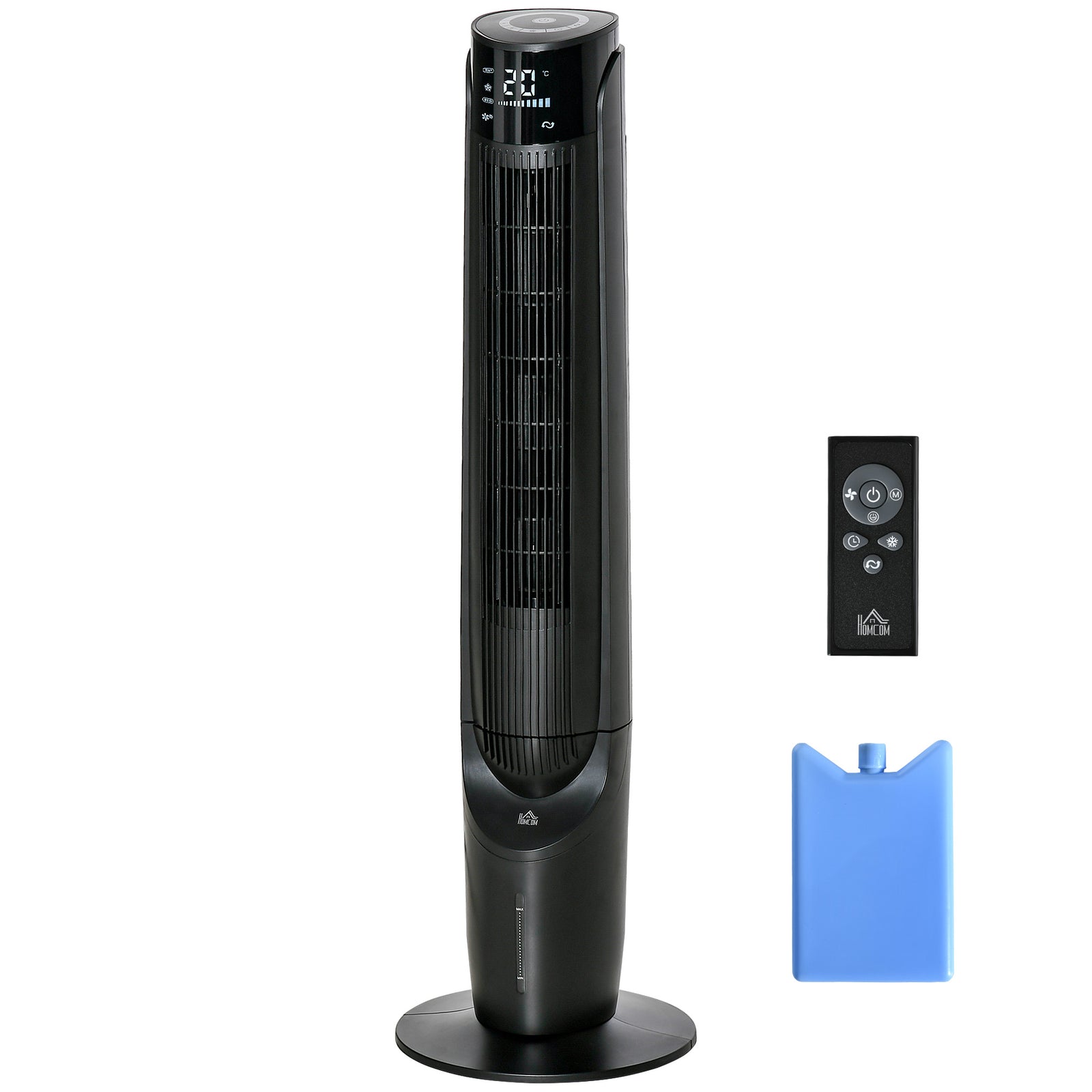 Quiet Air Cooler, Home Evaporative Ice Cooling Tower Fan