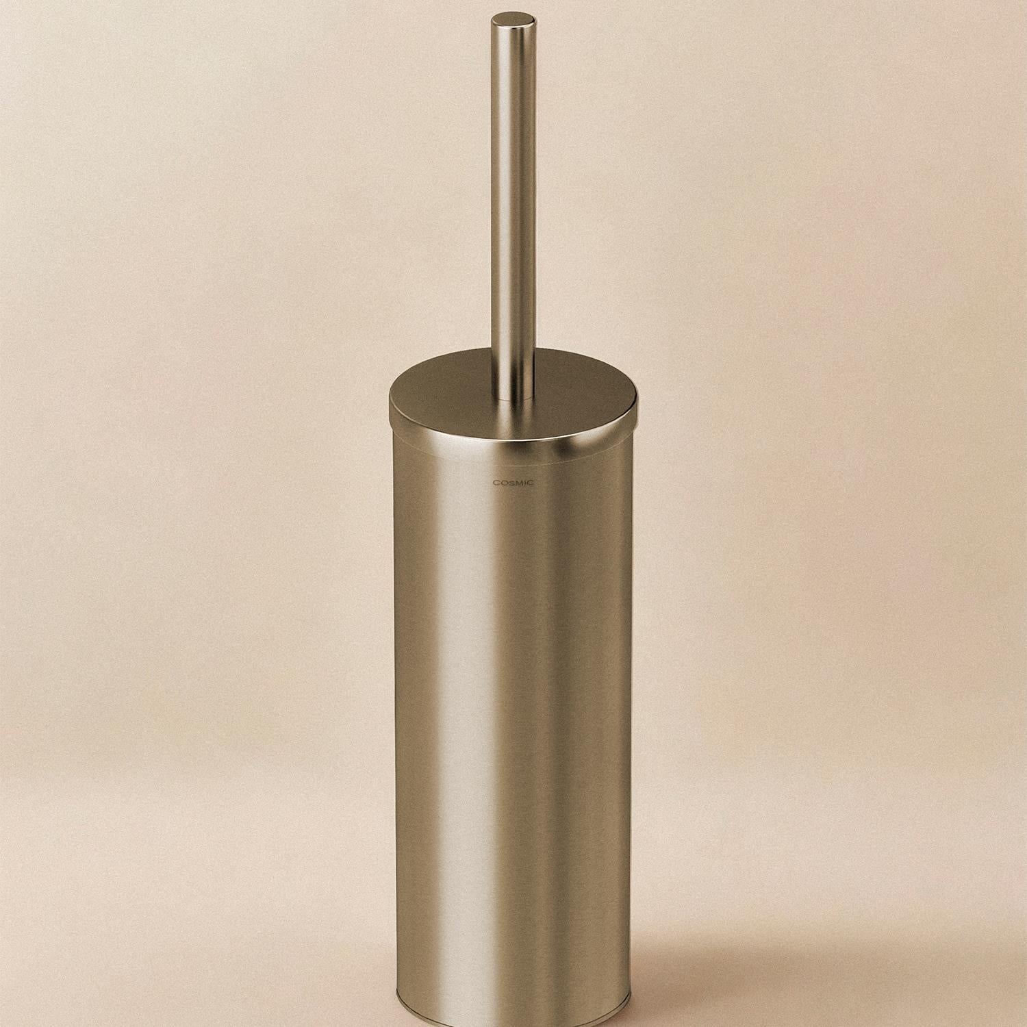 Toilet Brush, Free-standing, Matt Stainless Steel, Logic Collection