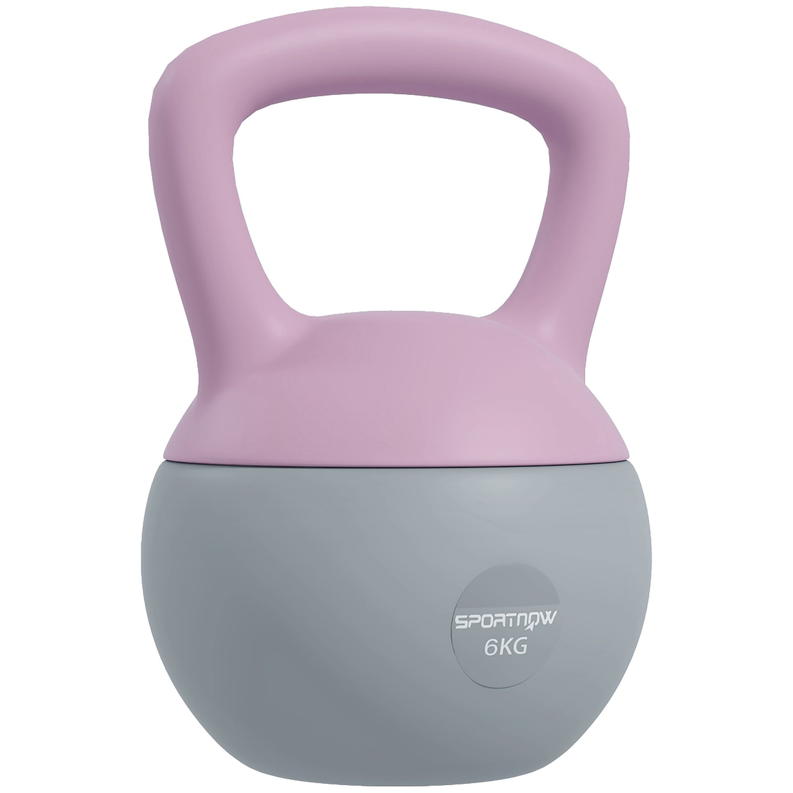 Soft Kettlebell, With Non-slip Handle,for Home Gym Strength | 6kg | Lilac