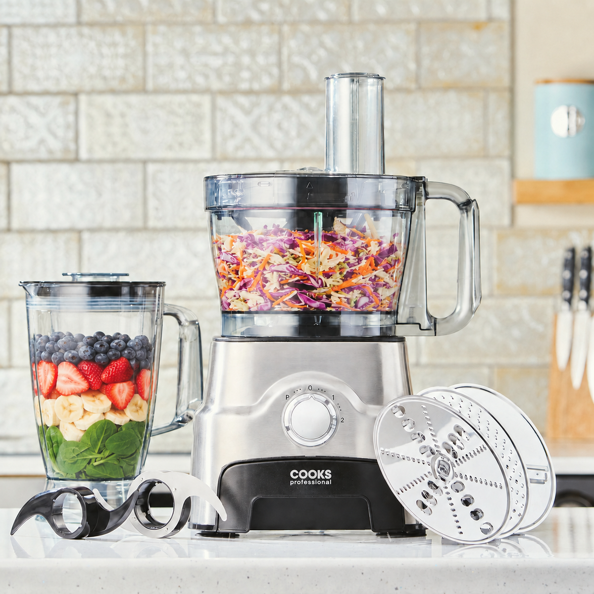 1000w Power Food Processor