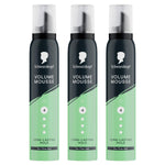 Mousee Volume Hl4, 200ml Strong Hold Foam For Curly Hair, 3 Pack