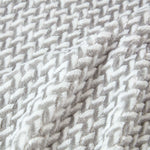 Mora Faux Fur Velvet Throw | 130cm x 160cm | Grey