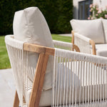 Andria 4-seat Rope Garden Lounge Set | Beige