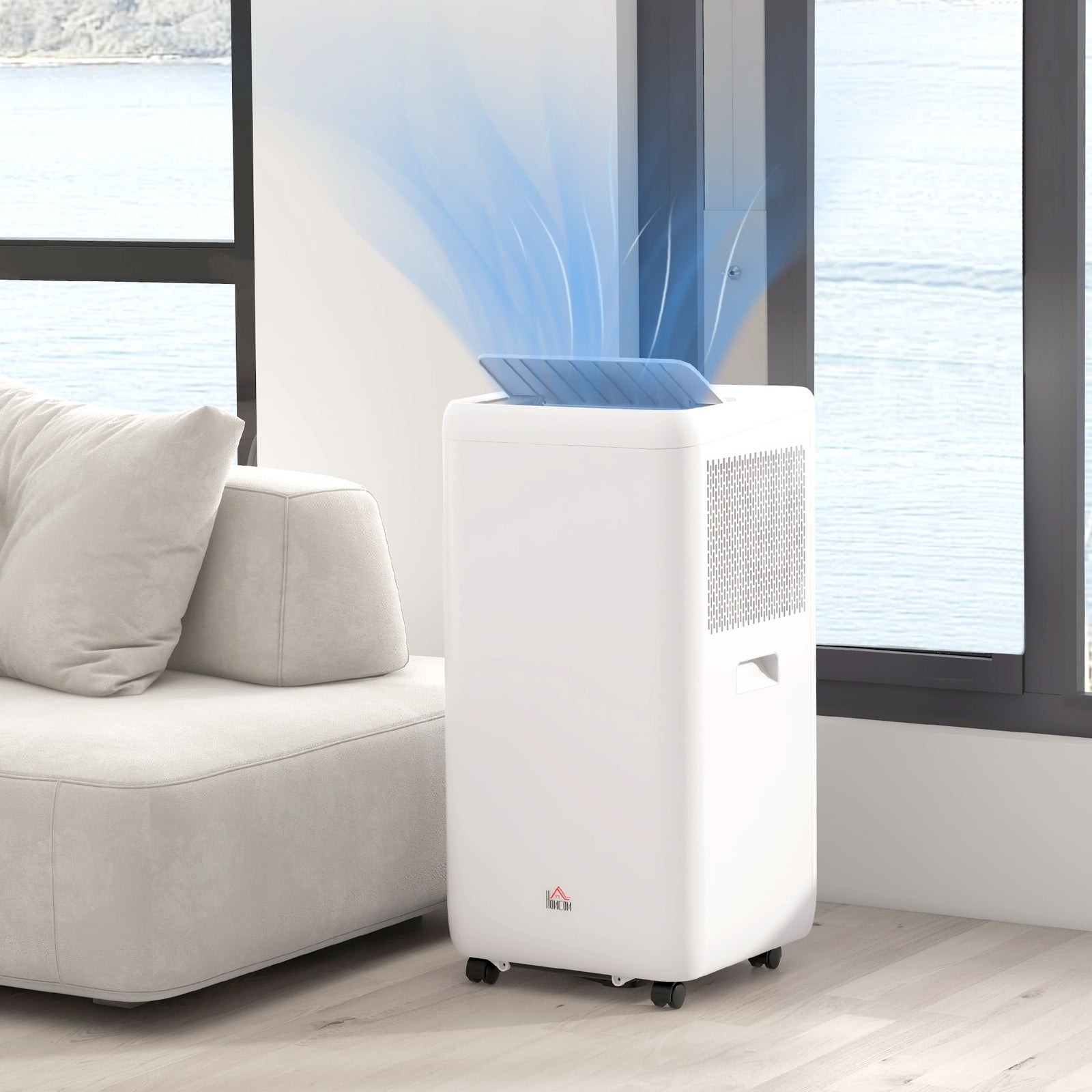 12000 Btu Quiet Mobile Air Conditioner For 28m², 24h Timer