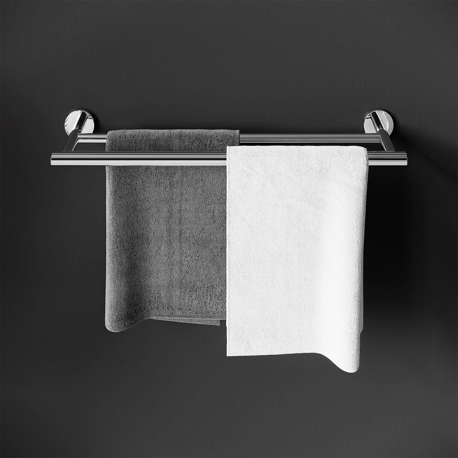 Double Towel Rail, Chrome, Architect S+ Collection