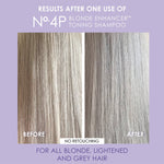 No.4p Blonde Enhancer Toning Shampoo 250ml | Set of 1