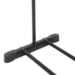 Freestanding Black Metal Garment Rack