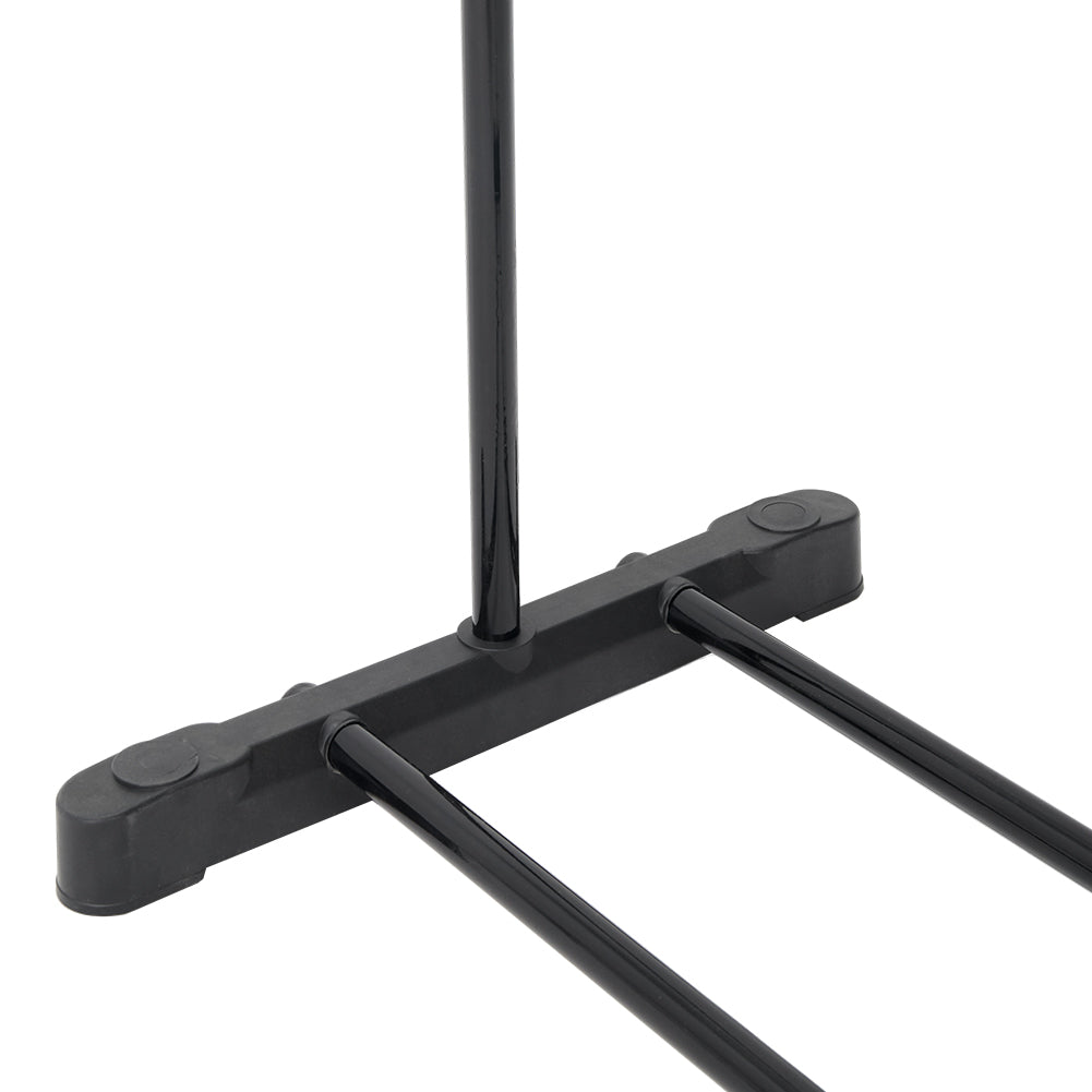 Freestanding Black Metal Garment Rack